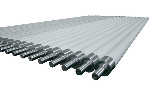 Fused Silica Ceramic Rollers 