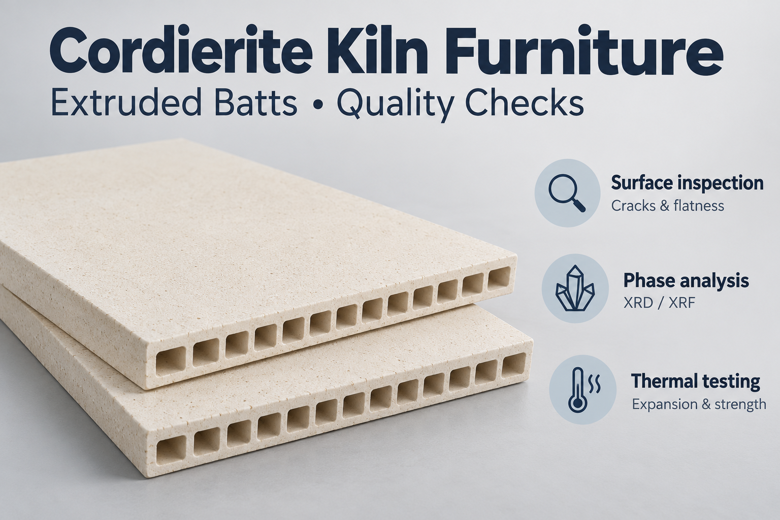 How Can I Identify Genuine Cordierite Kiln Furniture?