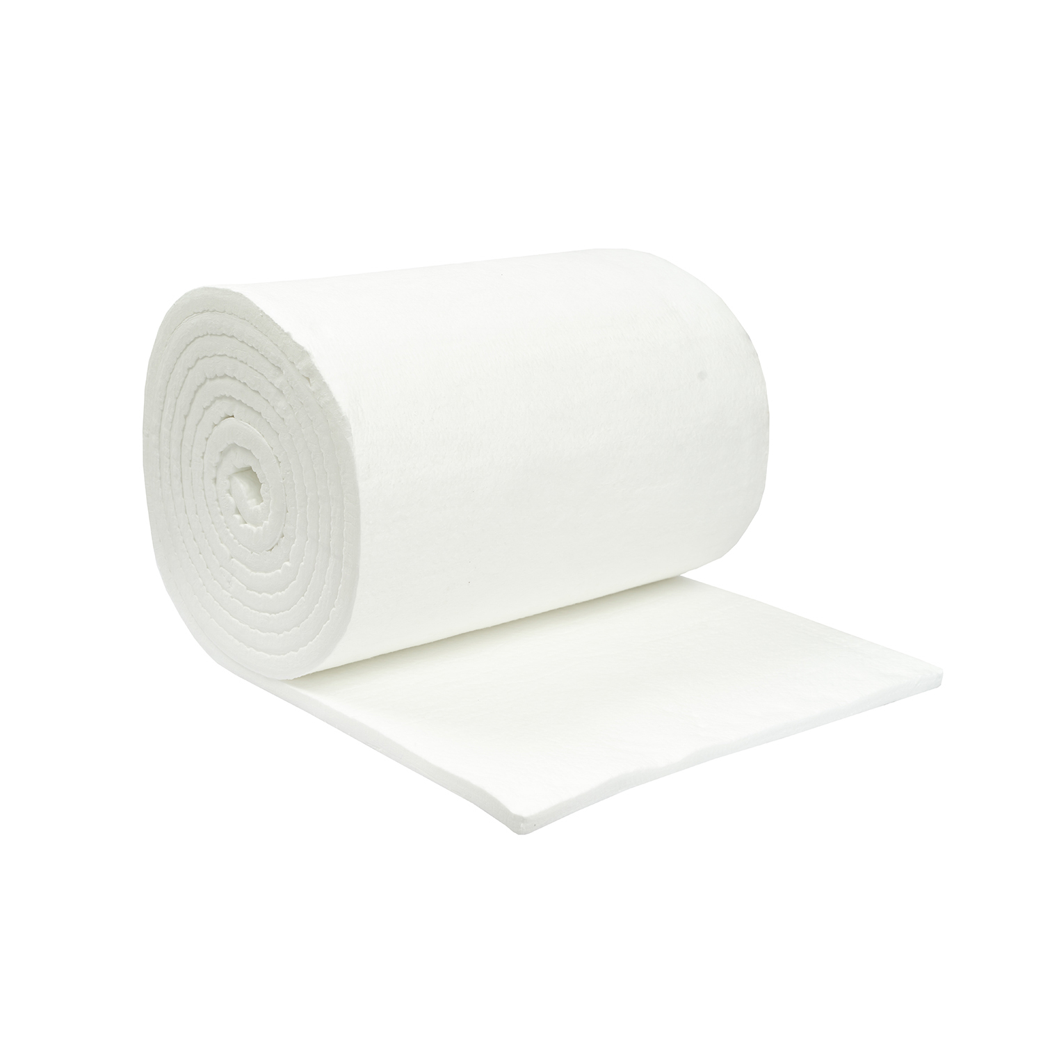 What is a ceramic fiber insulation blanket used for?