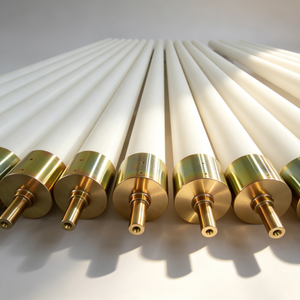 Fused Silica Ceramic Rollers 